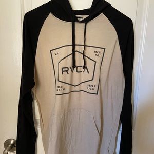 RVCA Long-Sleeve-Hooded Shirt